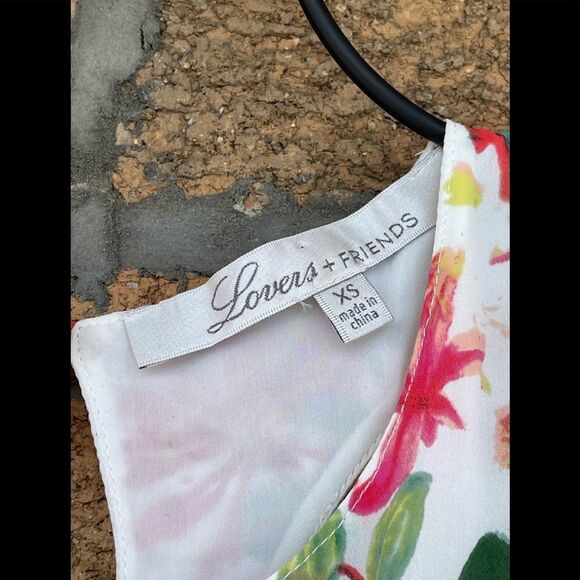 lovers and friends Tropical Dress Sz Xs - Picture 4 of 14